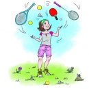Tennis mat 6-8 S29.25
