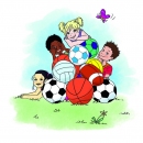 Duo Foot-Tennis de table 6-8ans S31.25